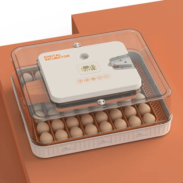N Dual System 56 Egg Incubator Machine Poultry Fully Automatic Controller Home Use Single Supply /Dual power supply - Image 3