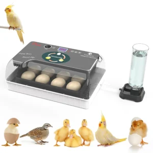12 full-automatic chicken, duck and bird egg incubators Automatic egg turning intelligent constant temperature incubator